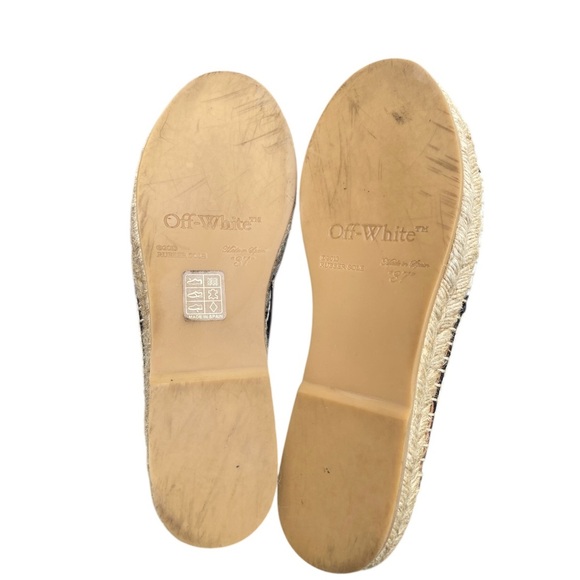 Off-White Black and White Espadrilles size 37 - Picture 8 of 11